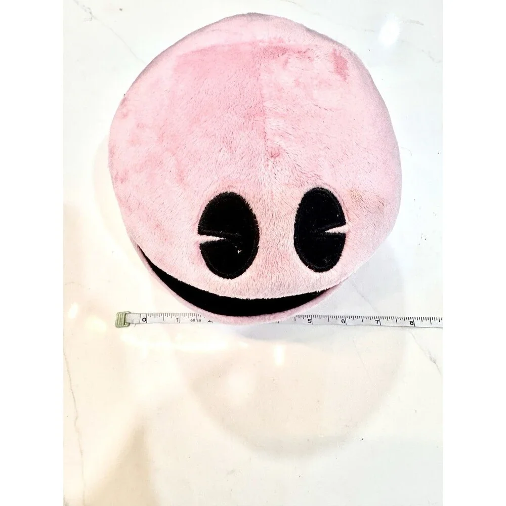 Pac-Man Pink Plush‎ Stuffed Toy 8” Round Arcade Character